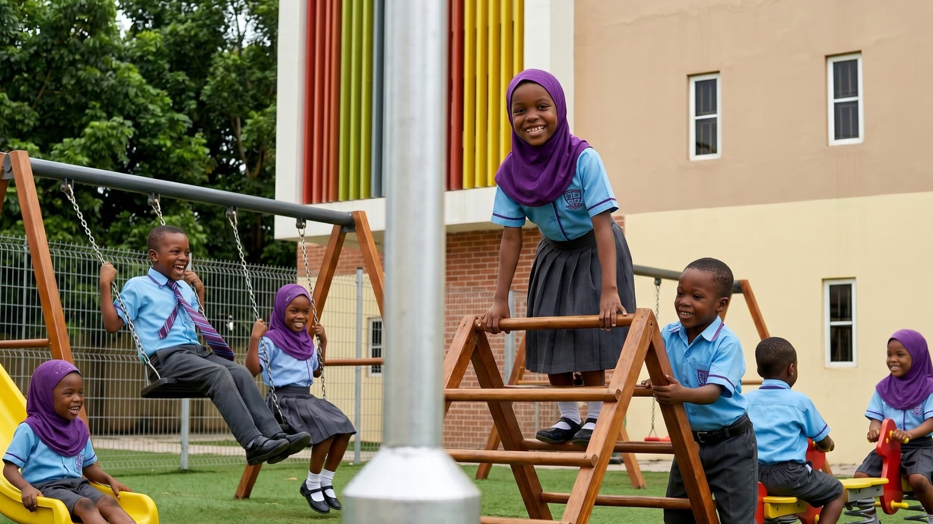 A young learner at Wunti International Academy